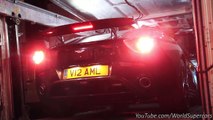 Aston Martin Truck Unloading for Top Gear - One-77, V12 Zagato, Vanquish, V12 GT3 - SOUND !