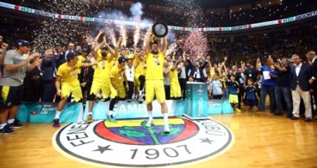Anadolu Efes'i Yenen Fenerbahçe Basketbol Ligi'nde Şampiyon Oldu