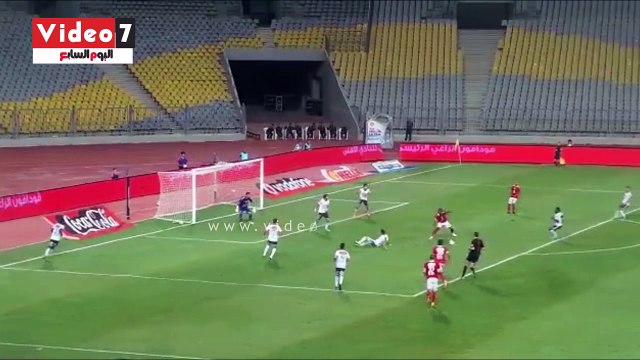 بالفيديو..رمضان صبحي يحرز الهدف الأول للأهلي فى مرمى المصري