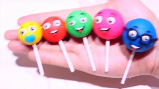 Peppa Pig Lollipops Nursery Rhyme, Play Doh Finger Family