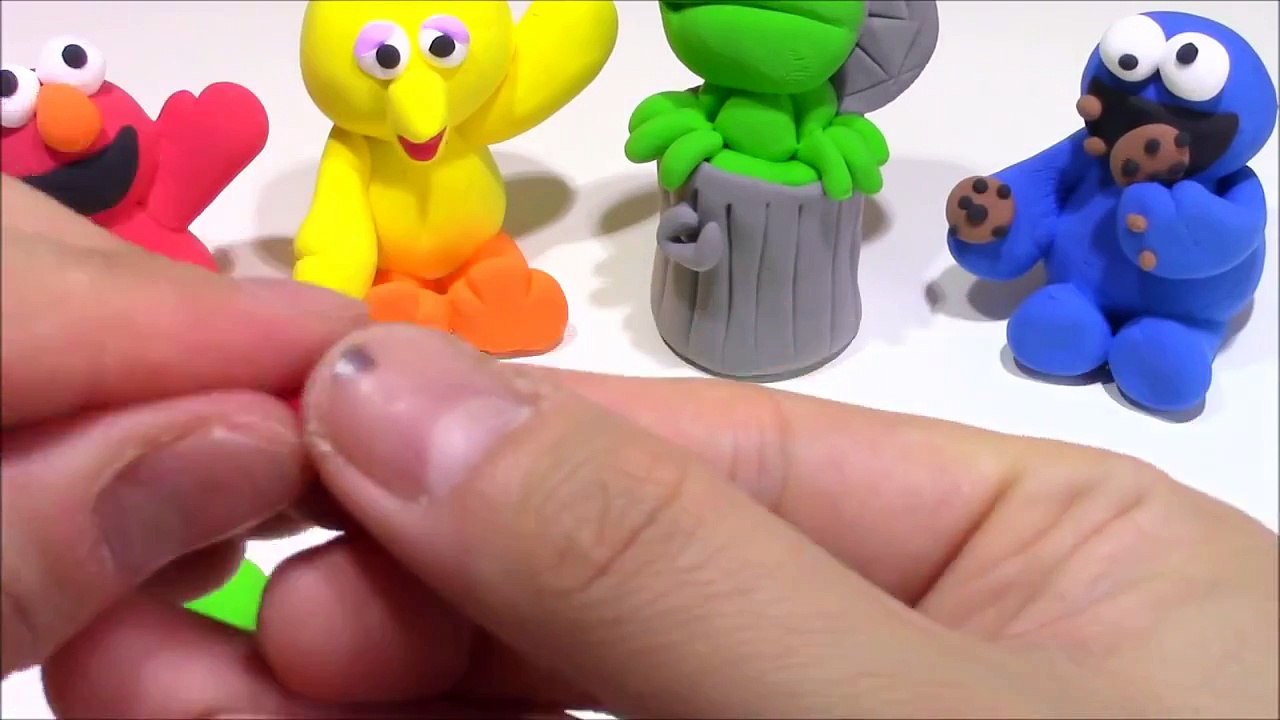 Alphabet Sesame Street ABC 123 Elmo Train meets Thomas The Train Characters Song Numbers S