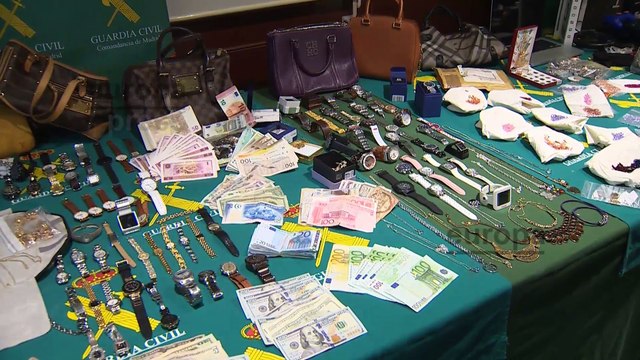 Desmantelada banda que robó 50 chalés en dos meses