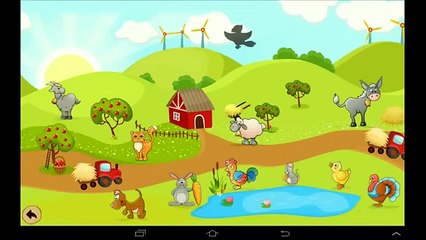 Развивающие мультфильмы  Учим цифры  названия и голоса животных