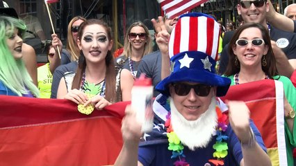 Vigil held in London's Soho for victims of Orlando shooting