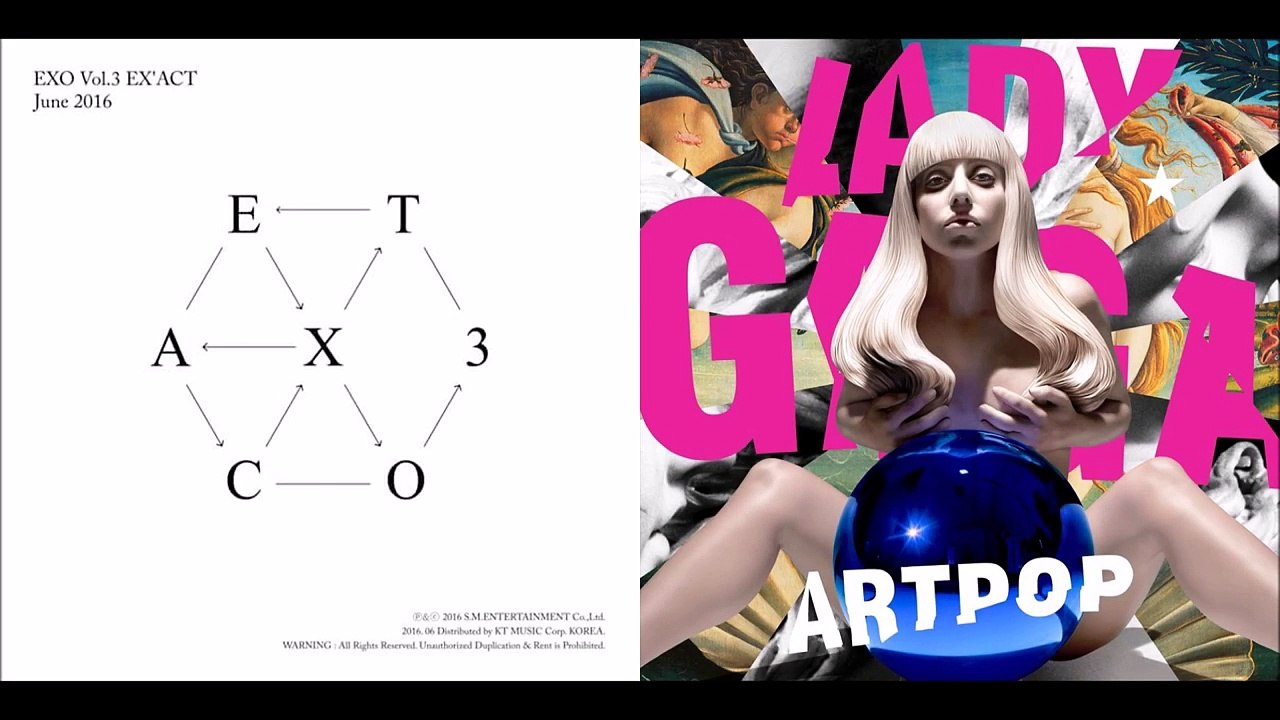 EXO x Lady Gaga - Monster x Applause (mashup)