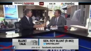 MSNBC: Senator Blunt Speaks With Chuck Todd on The Daily Rundown 8-29-12