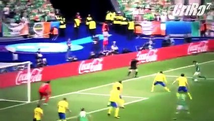 video Republic of Ireland vs Sweden ( 1 - 1) . EURO 2016