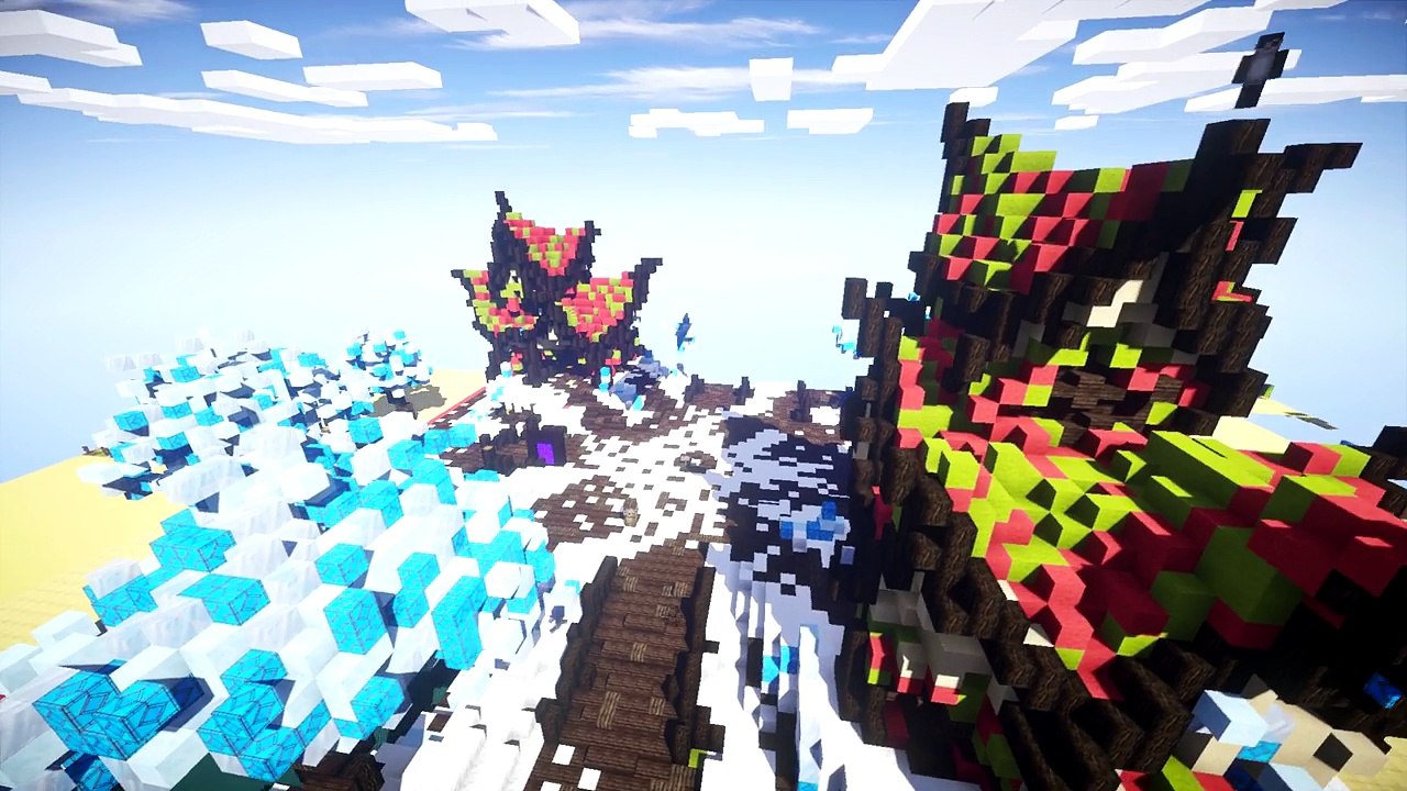 MineCraft Cinematic- 125x SaphireNetwork 60fps |4k VIdeo | Sildurs Ultimate Motion Blur Shaders