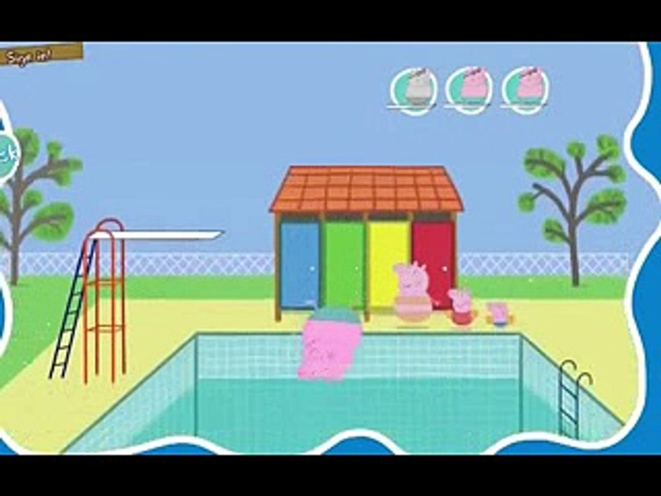 Play a Peppa Pig Game Diving 2