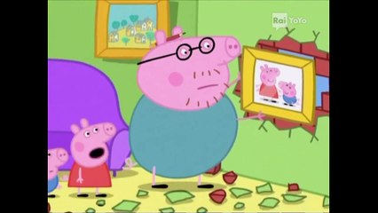 Peppa Pig Italiano Episode 45 Papa appende una foto
