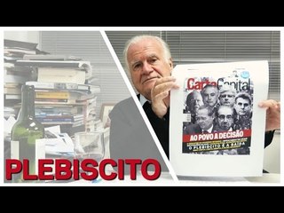 Mino Carta: "A única saída é a convocação de um plebiscito"