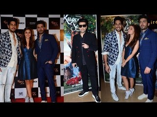 Alia Bhatt, Sidharth Malhotra & Fawad Khan  At The Kapoor & Sons Trailer Launch