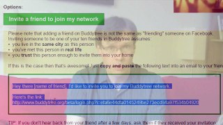 Inviting Friends to Join Your Network (with a gentle nudge)