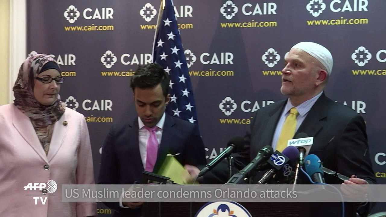 US Muslim leader condemns Orlando attack, slams extremists
