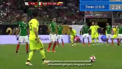 Jose Velasquez Goal HD - Mexico 0-1 Venezuela - Copa America - 13-06-2016