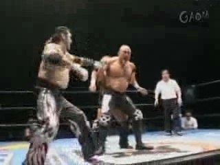 KojimaMutoh/Hayashi vs. TARU/Kondo/YASSHI - AJPW 1/26/07