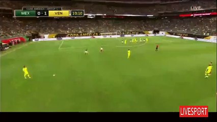 Amazing Goal by José Manuel Velázquez vs Mexico 1-0 | Venezuela vs Mexico
