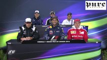 F1 (2016) Canadian GP - The drivers face the press