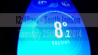 Cold as ice -25/11/14 south east london 12:49am