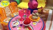 Peppa pig Toys Playset Pancakes Play Doh Chef picnic compilation