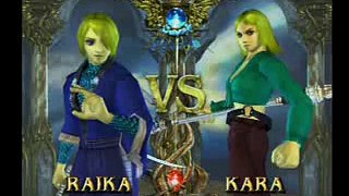 Soul Calibur III- Battle 25: Raika vs. Kara Part 3