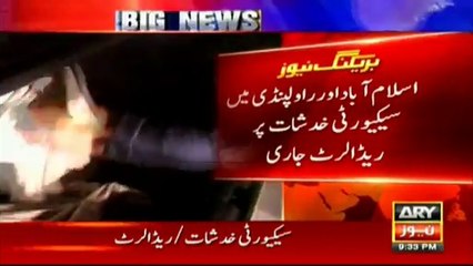 Red alert issued as Indian, Afghan operatives enter into twin cities