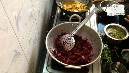 Beetroot Curry | Beetroot Poriyal | Hellskitchen