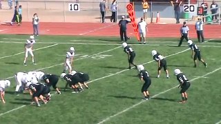 10-10-15 - 25 yard TD pass from Caden Edson to Andrew Monroe (Fort Morgan 22, Brush 6)