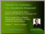 Patents For Inventors -What is a patent?