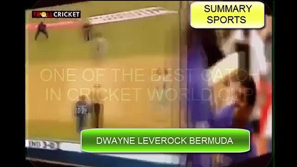 THE GREATEST CATCH IN CRICKET WORLD CUP