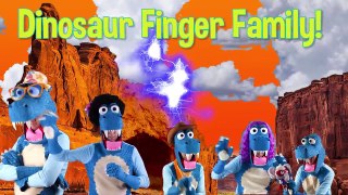 Dinosaur Finger Family Song! Crazy Dinosaur Finger Family! Finger Family Rhymes!