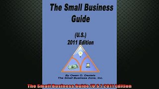 READ book  The Small Business Guide US 2011 Edition  FREE BOOOK ONLINE