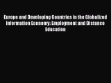 [PDF] Europe and Developing Countries in the Globalized Information Economy: Employment and