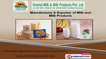 Dairy Products by Govind Milk & Milk Products Private Limited, Pune