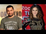 Aamir Khan Meets Sunny Leone in Delhi & becomes Her Biggest Fan