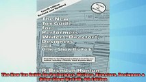 FREE DOWNLOAD  The New Tax Guide for Performers Writers Directors Designers  Other Show Biz Folk 4th READ ONLINE