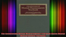 READ FREE FULL EBOOK DOWNLOAD  The Seventeenth Mental Measurements Yearbook Buros Mental Measurements Yearbook Full EBook