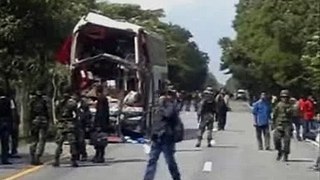 15 soldaten gewond na bomaanslag Thailand