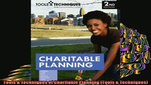 FREE PDF  Tools  Techniques of Charitable Planning Tools  Techniques READ ONLINE