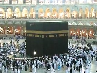 Raining in Khana Kaba, House of Allah