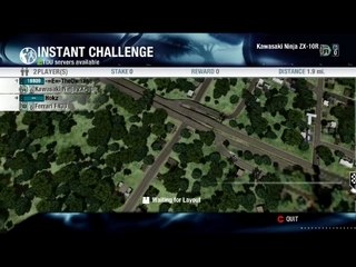 Test Drive Unlimited : Kawaski Ninja