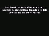Read Data Security for Modern Enterprises: Data Security in the World of Cloud Computing Big