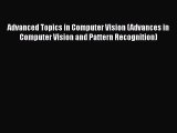[PDF] Advanced Topics in Computer Vision (Advances in Computer Vision and Pattern Recognition)