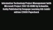 [PDF] Information Technology Project Management (with Microsoft Project 2007 CD-ROM) by Schwalbe