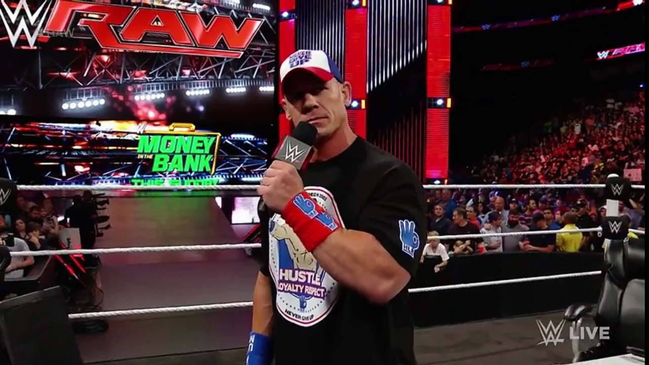 John Cena and AJ Styles make their WrestleMania-worthy dream match official- Raw, June 13, 2016