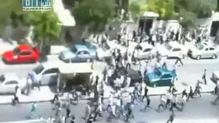 شام   الميدان   تفريق و اعتقال المتظاهرين بحماة الديار 27 5 ج1