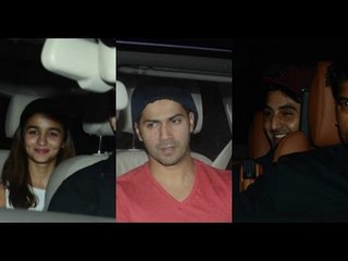 Special Screening Of 'Sairat' | Ranbir, Alia And Varun