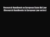 Read Book Research Handbook on European State Aid Law (Research Handbooks in European Law series)