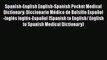 Read Spanish-English English-Spanish Pocket Medical Dictionary: Diccionario MÃ©dico de Bolsillo