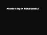 [Download] Deconstructing the NYSTCE for the ALST PDF Free